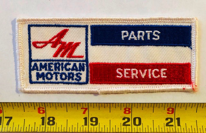 American Motors AMC patch Parts Service Vintage Patch