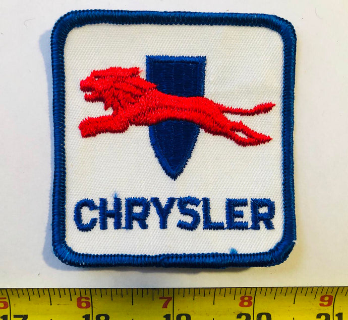Chrysler leaping Lion Vintage Patch