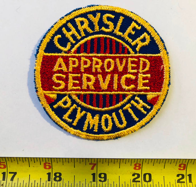 Chrysler Approved Service Vintage Patch