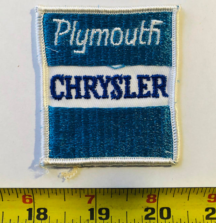 Plymouth Chysler Vintage Patch