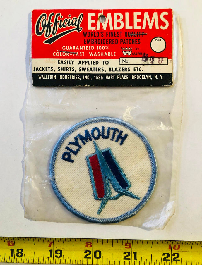 Plymouth Vintage Patch