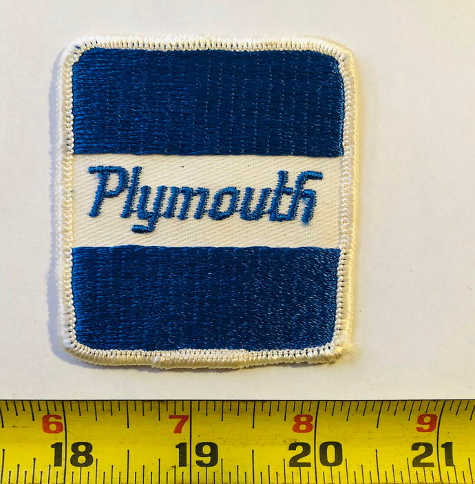 Plymouth Vintage Patch