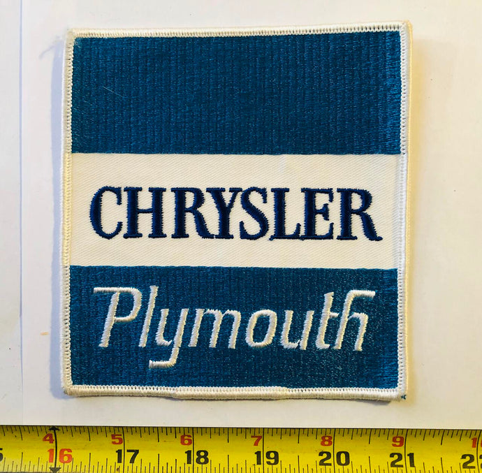Chrysler Plymouth Vintage Patch