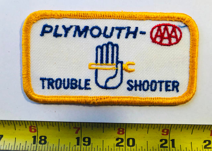 Plymouth Trouble Shooter patch