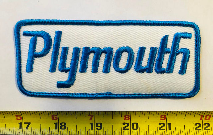 Plymouth Vintage Patch