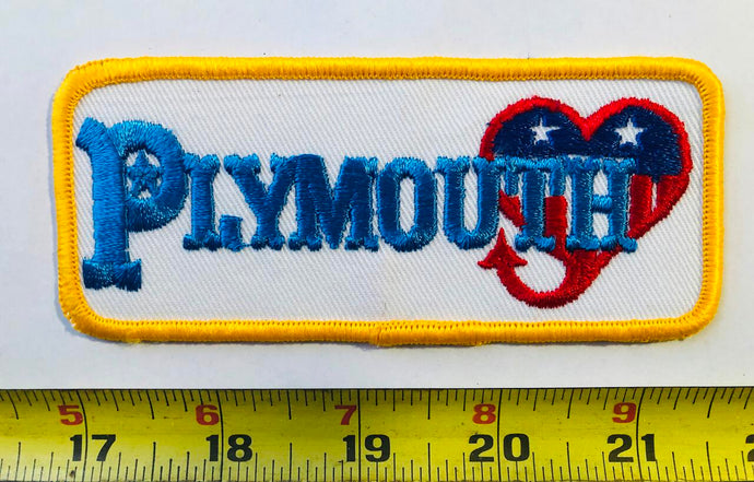 Plymouth Vintage Patch
