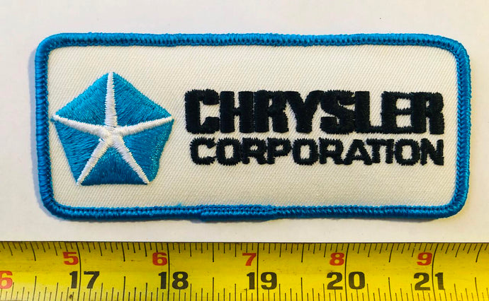 Chrysler Corporation Vintage Patch