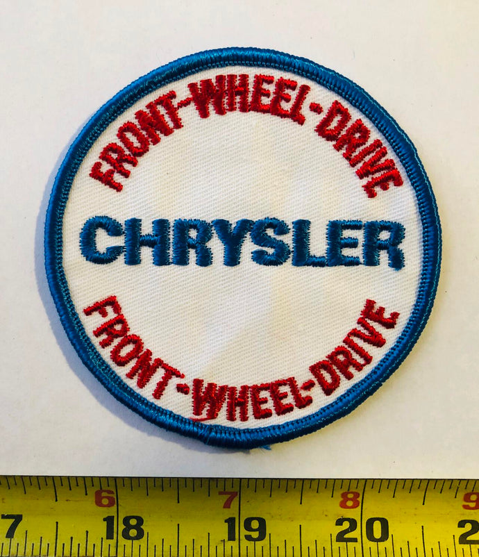 Chrysler Front Wheel Drive Vintage Patch