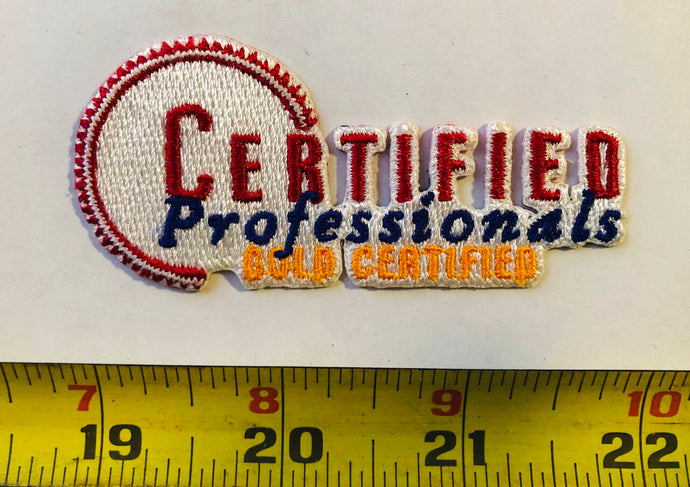 Chrysler Certified Professionals Vintage Patch