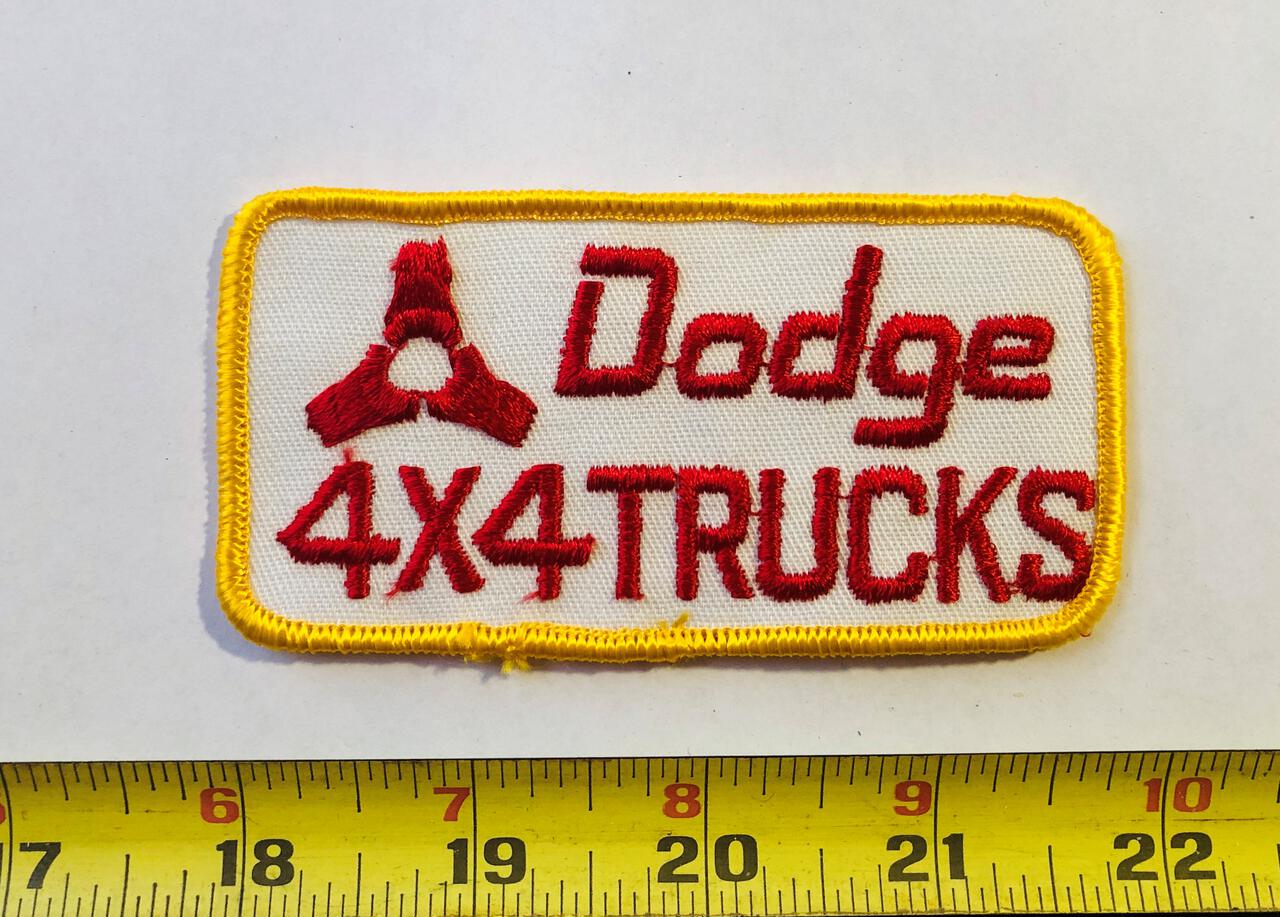 Dodge 4x4 Trucks Fratzog Vintage Patch – The VintagePatch