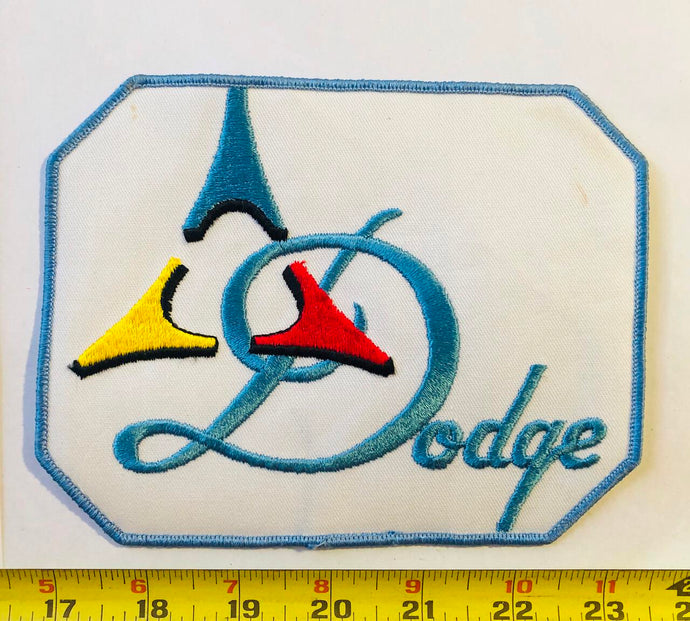 Dodge Fratzog Back Vintage Patch
