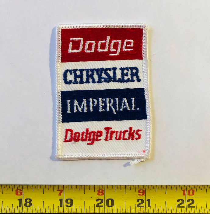 Dodge Chrysler Imperial Trcuks Vintage Patch