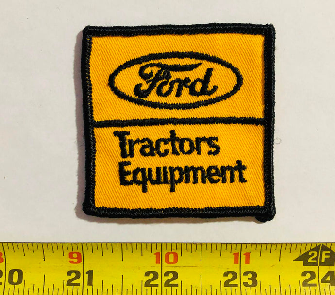 Ford Tractor Equipement Vintage Patch