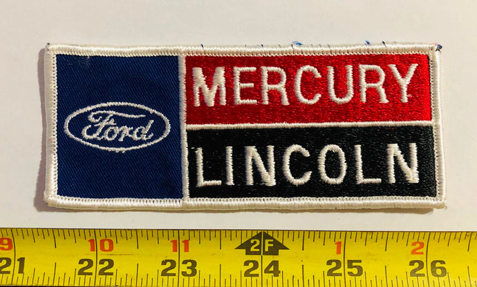 Ford Mercury Lincoln Vintage Patch