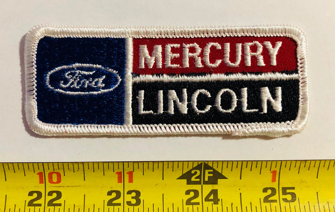 Ford Mercury Lincoln Vintage Patch