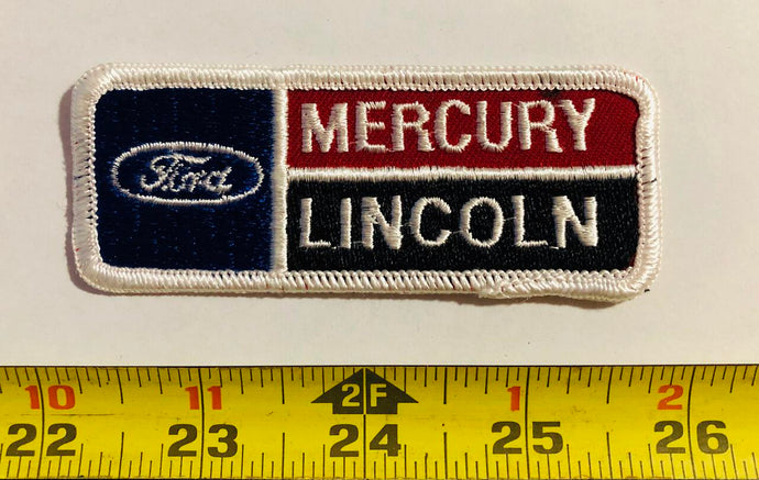 Ford Mercury Lincoln Vintage Patch
