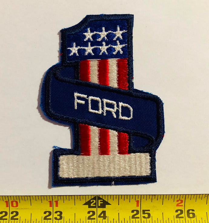 Ford Number 1 Vintage Patch