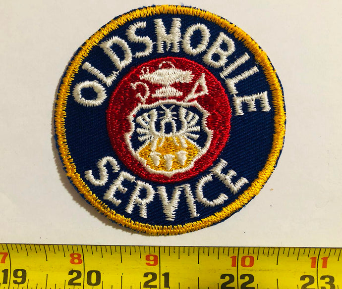 GM Oldsmobile Service Vintage Patch