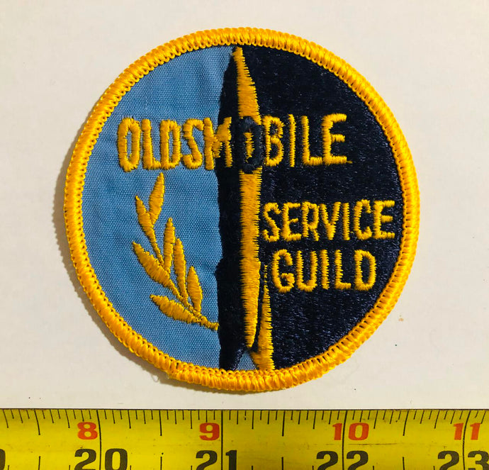GM Oldsmobile Service Guild Vintage Patch