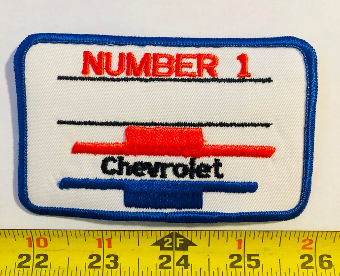 Chevrolet Number 1 Vintage Patch