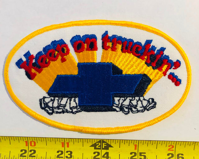 Chevy Keep On Truckin' Vintage Patch