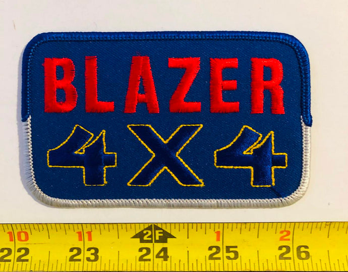 Chevy Blazer 4x4 Vintage Patch