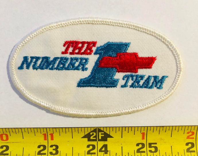 The number 1 Team Chevy Vintage Patch
