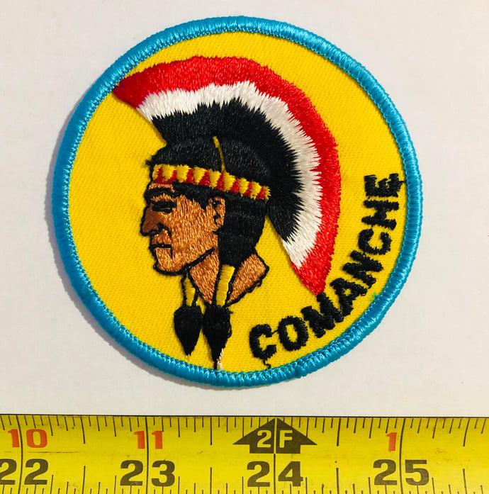 Comanche Native American Vintage Patch