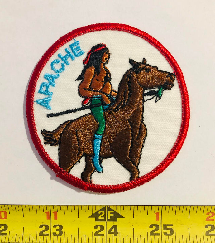 Apache Native American Vintage Patch
