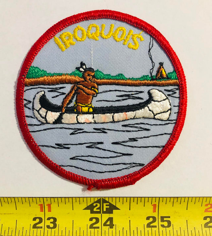 Iroquois Native American Vintage Patch