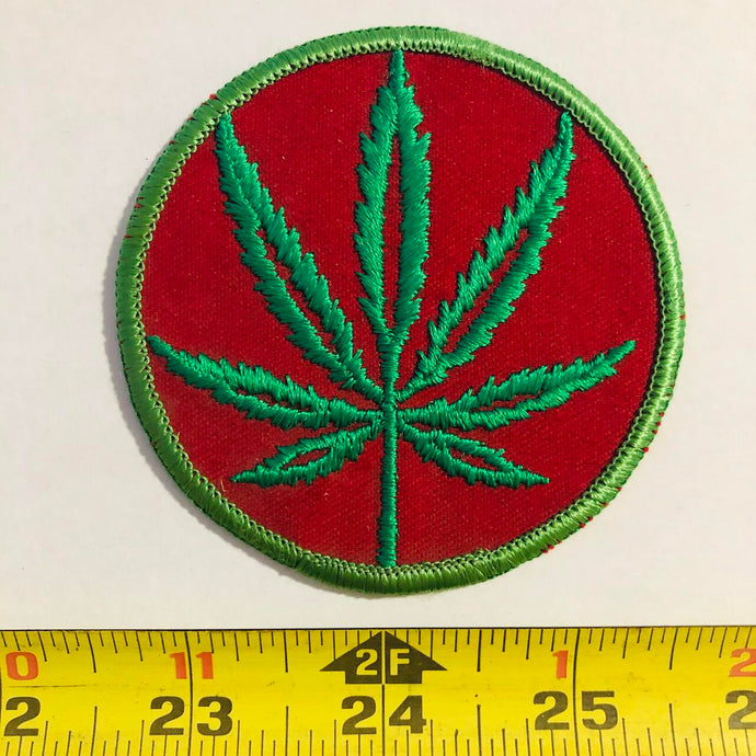 Marijuana Vintage Patch