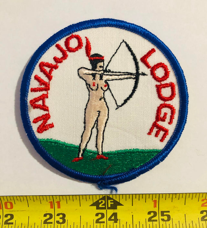 Navajo Lodge Vintage Patch