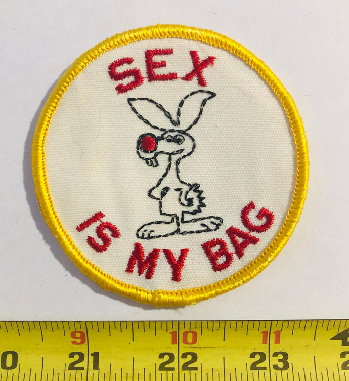 Sex Is My Bag Vintage Patch