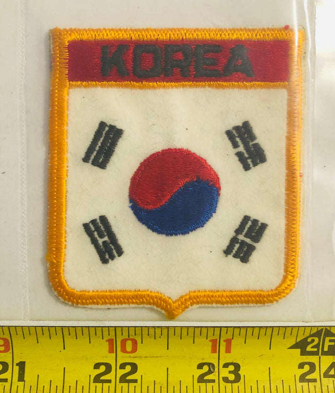 Korea Flag Vintage Patch