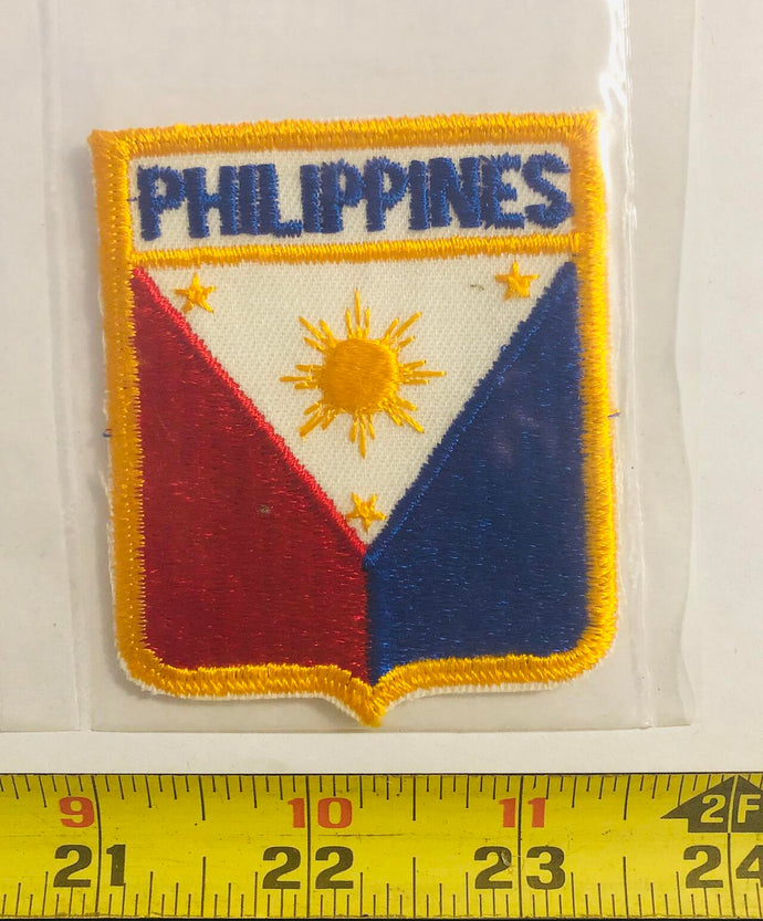 Philippines Flag Vintage Patch