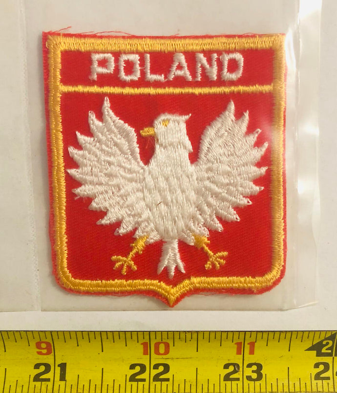 Poland Flag Vintage Patch