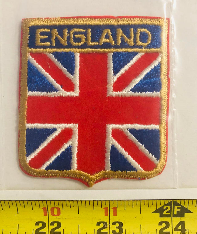 England Flag Vintage Patch