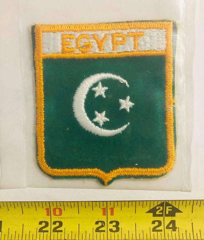 Egypt Flag Vintage Patch