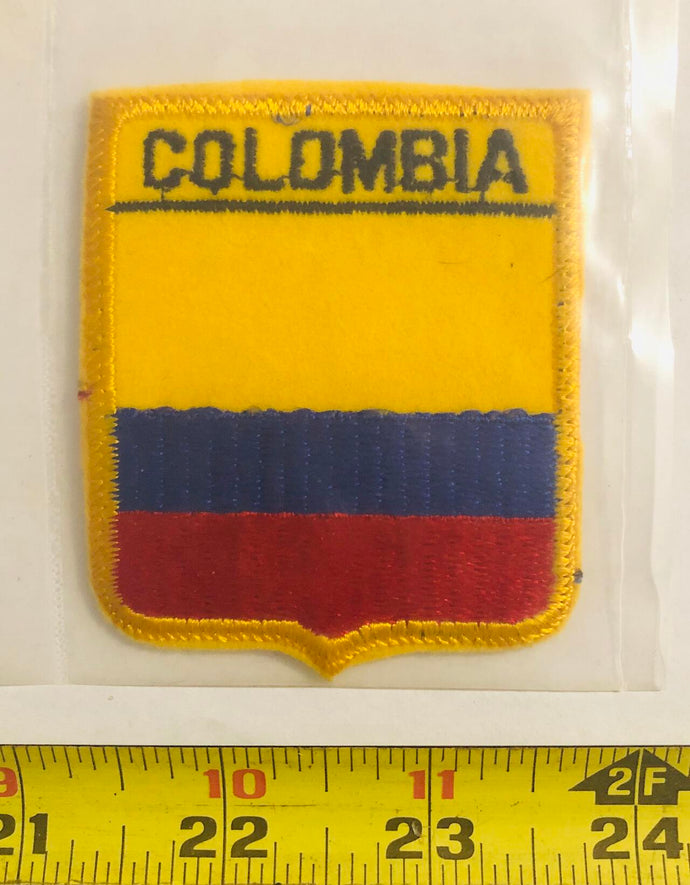 Colombia Flag Vintage Patch