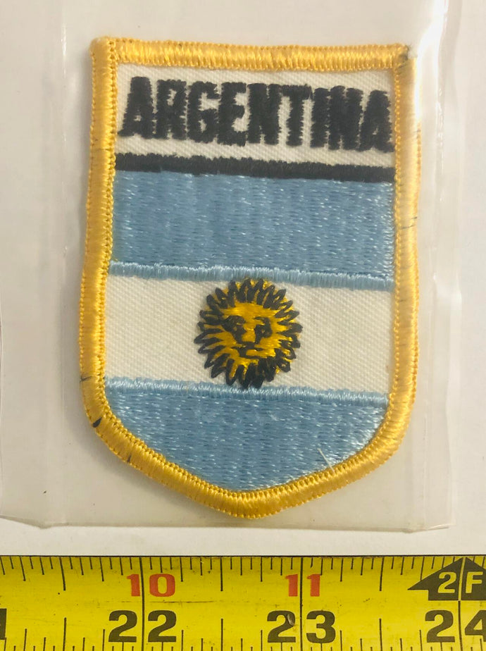 Argentina Flag Vintage Patch