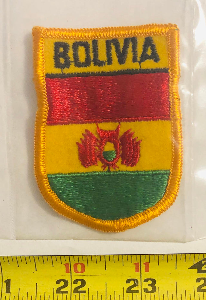 Bolivia flag Vintage Patch