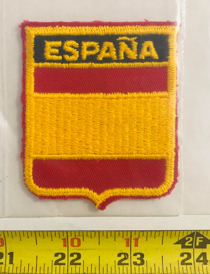 Espana Spain Flag Vintage Patch