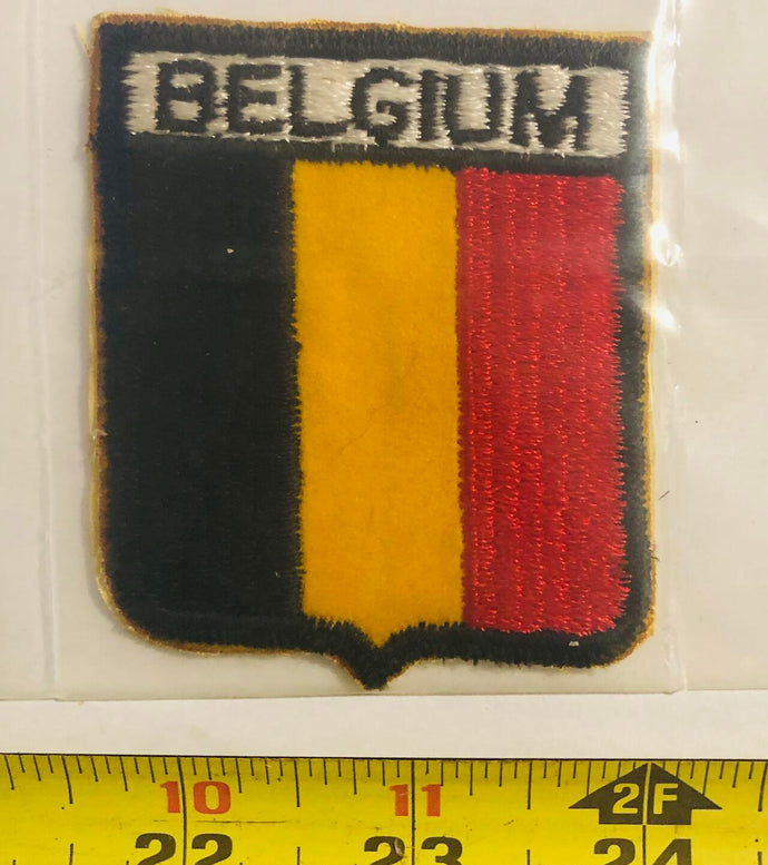 Belgium flag Vintage Patch
