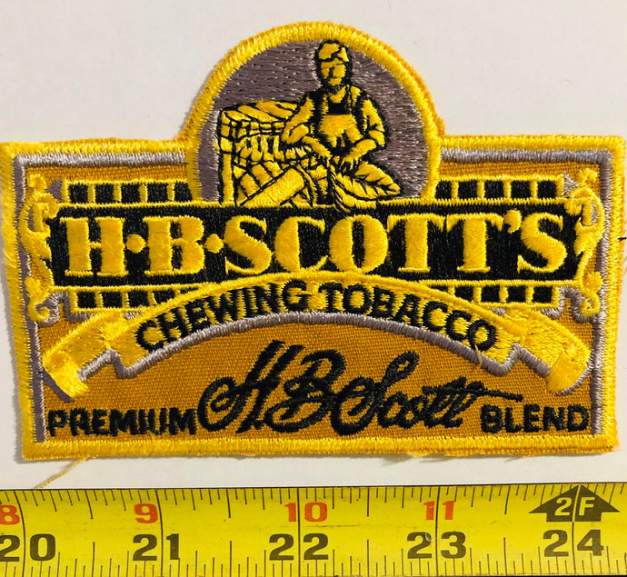 HB Scotts Chewing Tobacco Vintage Patch