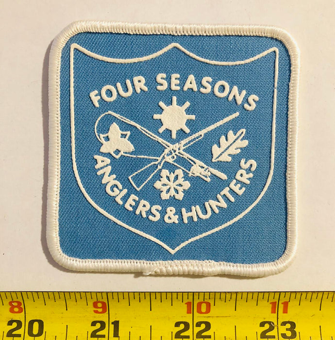Four Seasons Anglers Hunters Vintage Patch