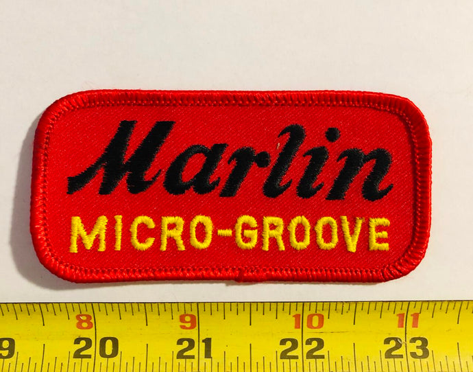Marlin Micro- Groove Gun Vintage Patch