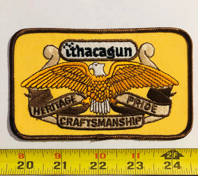 Itnaca gun Craftsmanship Heritage Pride Vintage Patch