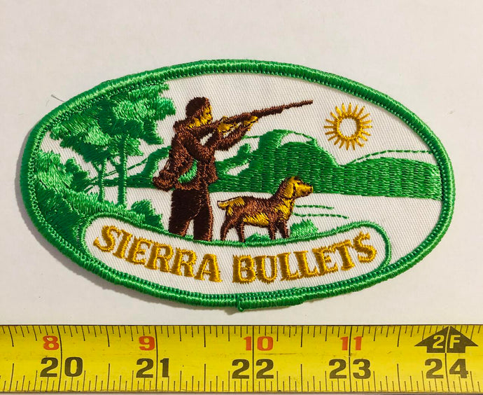 Sierra Bullets Gun Vintage Patch