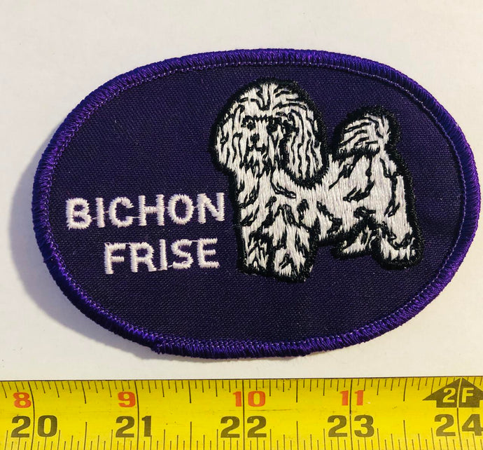 Bichon Frise Vintage Patch