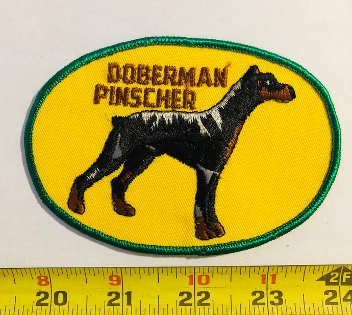 Doberman Pinscher Vintage Patch